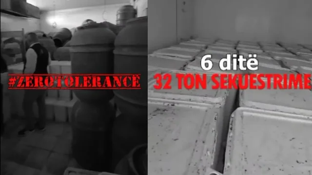 Rama: Sekuestrohen 32 ton produkte bulmeti, qumësht dhe mish!