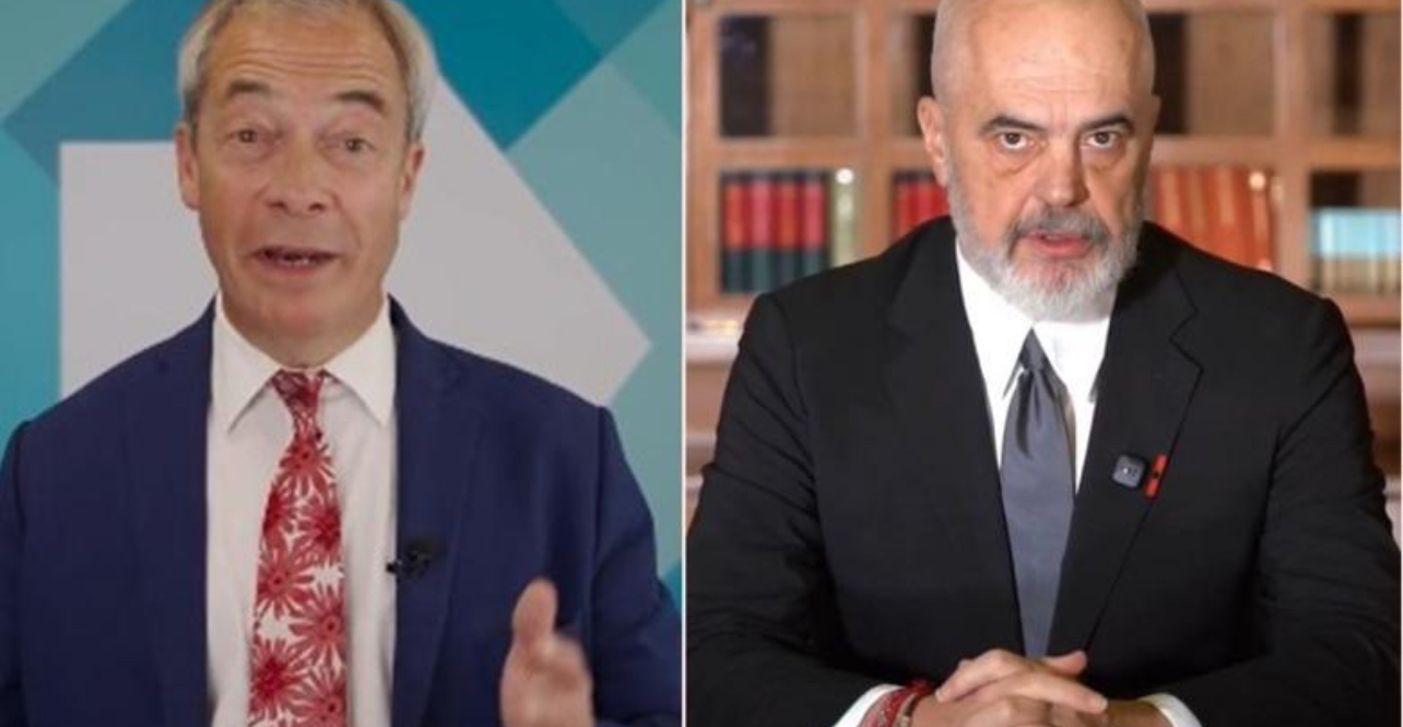 Debati në distancë për shqiptarët në burg në Britani, Farage pranon ftesën e Ramës: Do të vij në Shqipëri, diskutojmë kthimin e të burgosurve