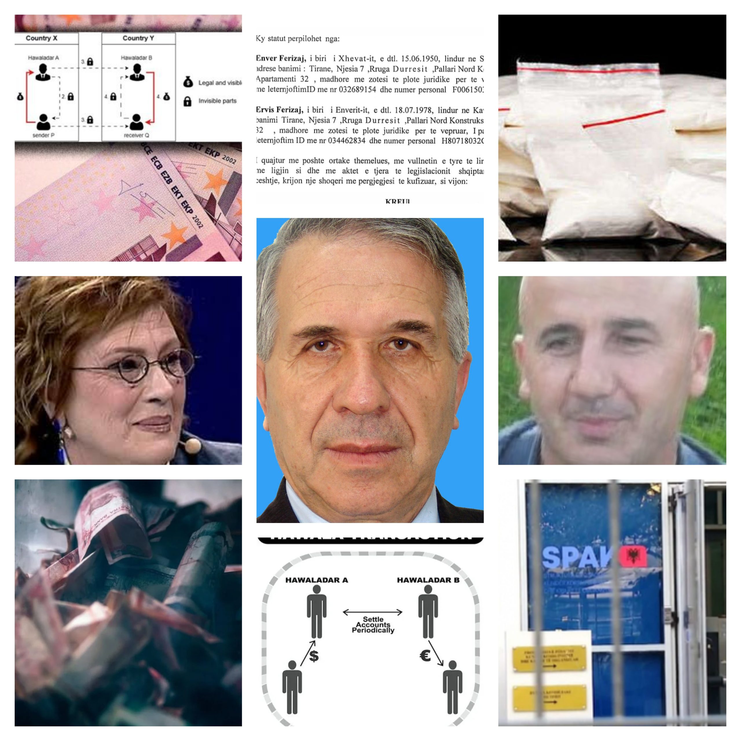 Grupi që sillte në Tiranë paratë e drogës lidhje me Suzana Adilin e AK-Invest, në skenë një spiun i UDB-së, pallati i eurove të pista dhe maskimi i Pap Kalbajt
