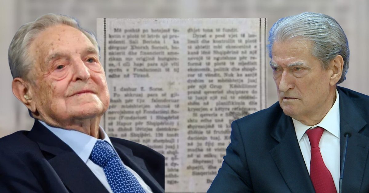 LETRA E PLOTË/ ‘Miku im personal’ – Berisha dikur falënderonte Sorosin për fitoren madhështore, sot e quan ‘persekutor’