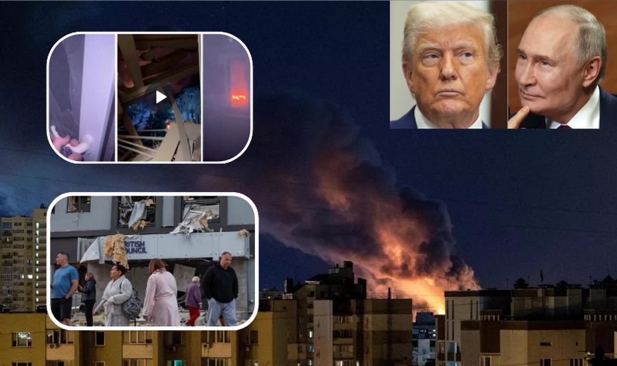 Putin injoron Trump, bombardon me raketa Kievin, institucionet e BE dhe Këshillin Britanik; kasaphanë në pallatet e banimit
