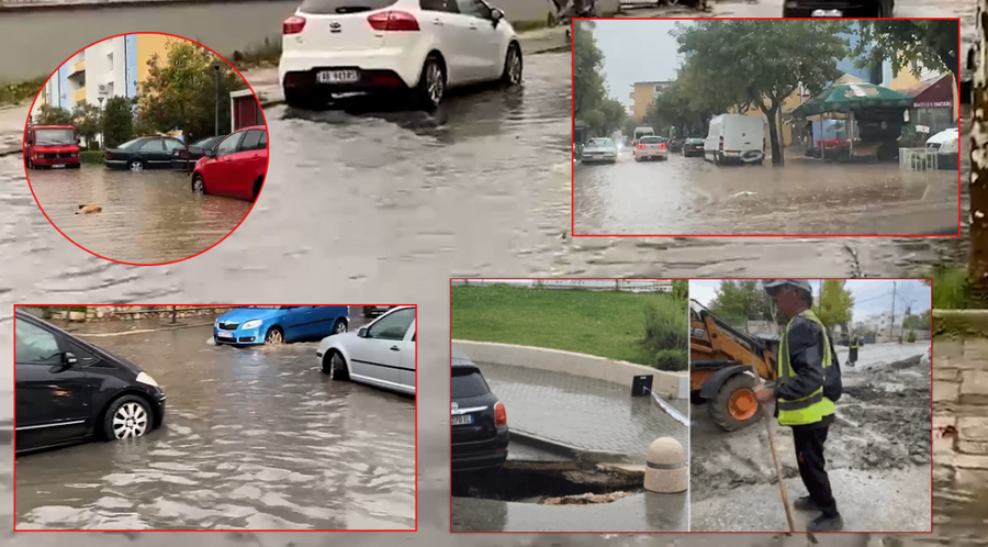 Stuhia ‘goditi’ vendin një ditë më parë/ Vlora ende nën ‘pushtetin’ e ujit, Durrësi dhe disa zona në kryeqytet pa energji elektrike