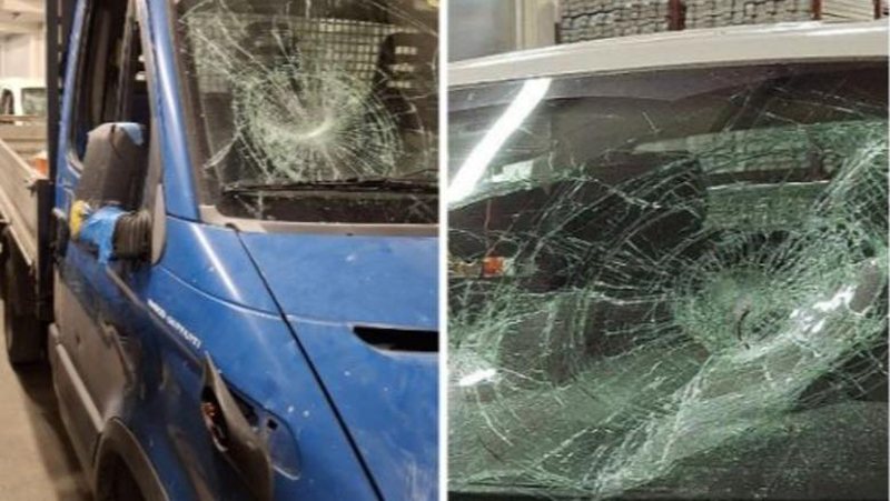 Kunati e pushoi nga puna, 36-vjeçari shqiptar i futet në kompani dhe i shkatërron kamionët! Dëmi 15 mijë euro, lirohet pas arrestimit