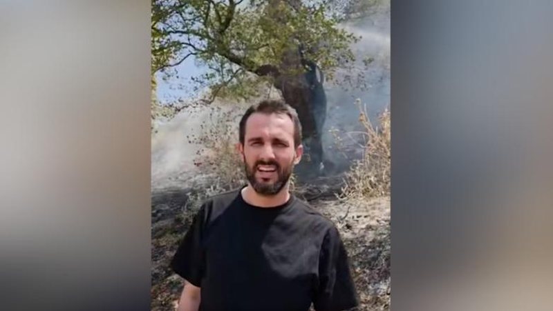 Ndihmoi për shuarjen e zjarreve në Delvinë, Lapaj ironizon kritikët: S’jam si ju në kondicionerin e Tiranës dhe shezlongun e Dhërmiut