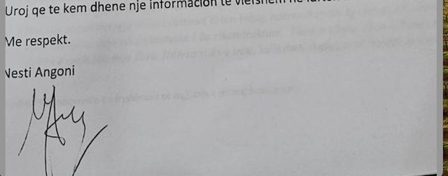 LETRA/ Zbulohet teksti banal i “Nesti Angonit” nga i cili nisi procedimi penal ndaj Veliajt
