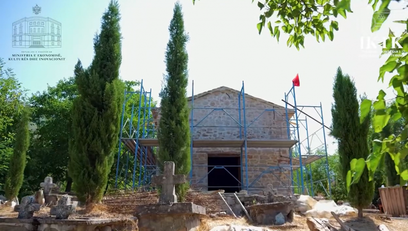 Gonxhja: Vijon puna për restaurimin e Kishës së Shpërfytyrimit në Herbet të Dibrës (VIDEO)