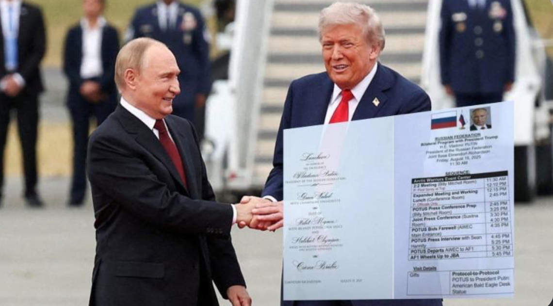 Publikohet fotoja, çfarë përmbante dokumenti i klasifikuar që u harrua në hotelin në Alaskë: Ja dhurata e Trump për Putinin