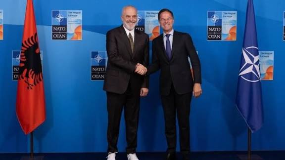 Rama takohet sot me Sekretarin e Përgjithshëm të NATO-s, Mark Rutte
