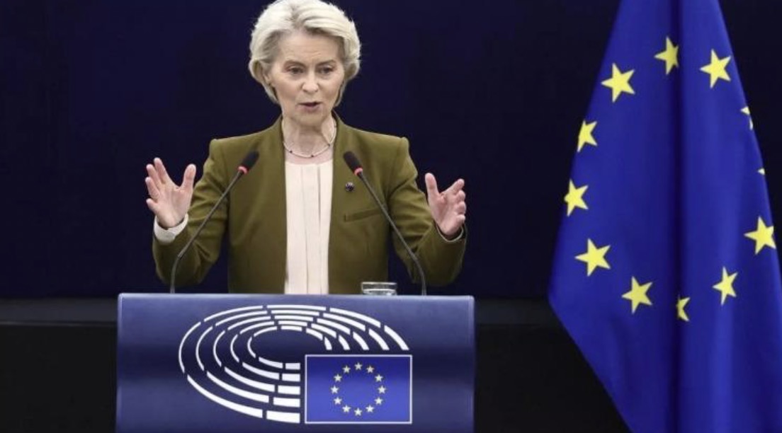 Von der Leyen: Jetojmë në kohë të rrezikshme! BE-ja duhet të jetë e gatshme të mbrohet, madje edhe e vetme