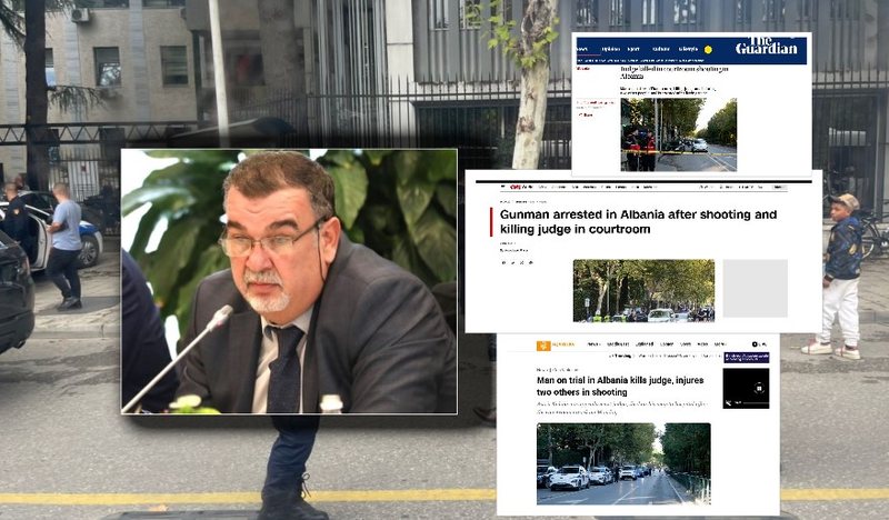Vrasja e gjyqtarit Astrit Kalaja ‘pushton’ mediat ndërkombëtare