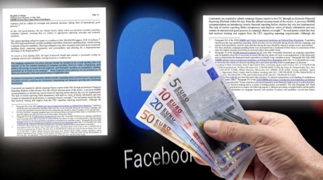 Sa shpenzuan partitë në rrjete sociale? Raporti i OSBE/ODIHR për 11 majin zbardh shifrën: 200 mijë euro për spornsorizime në Facebook gjatë fushatës