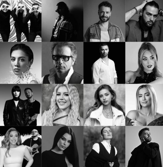 Lista me 28 artistët që do garojnë në Festivalin e 64-t të Këngës, fituesi do na përfaqësoj në Eurovision