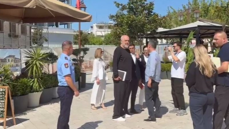 Edi Rama, vizitë e papritur në Vlorë para zgjedhjeve të pjesshme