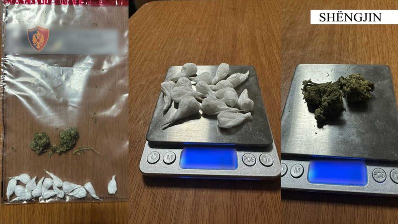 Qarkullonin me lëndë narkotike dhe armë, arrestohen tre të rinj në Shëngjin