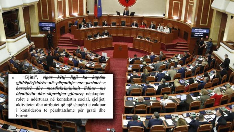Ja cilat janë ndryshimet e miratuara në projektligjin për barazinë gjinore