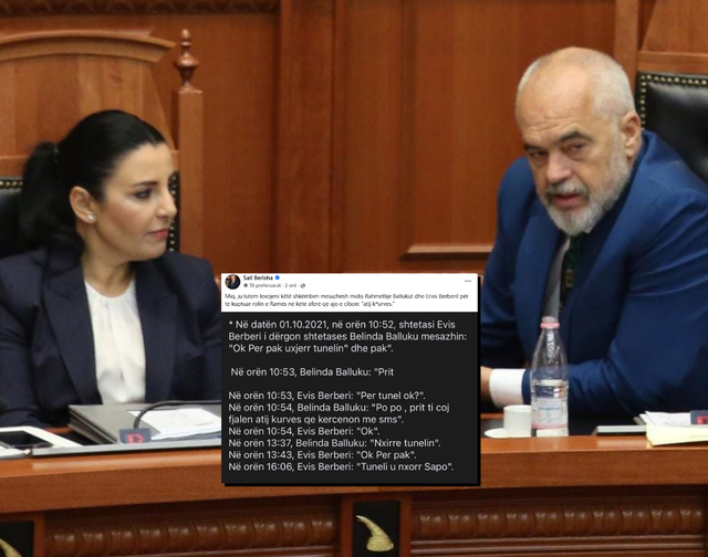 “Prit t’i çoj fjalën atij k*rvës që më kërcënon me sms”- Berisha nxjerr mesazhin e Ballukut për Edi Ramën