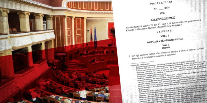 Ligji për barazinë gjinore/ “Çahet uniteti i çeliktë rilindist”