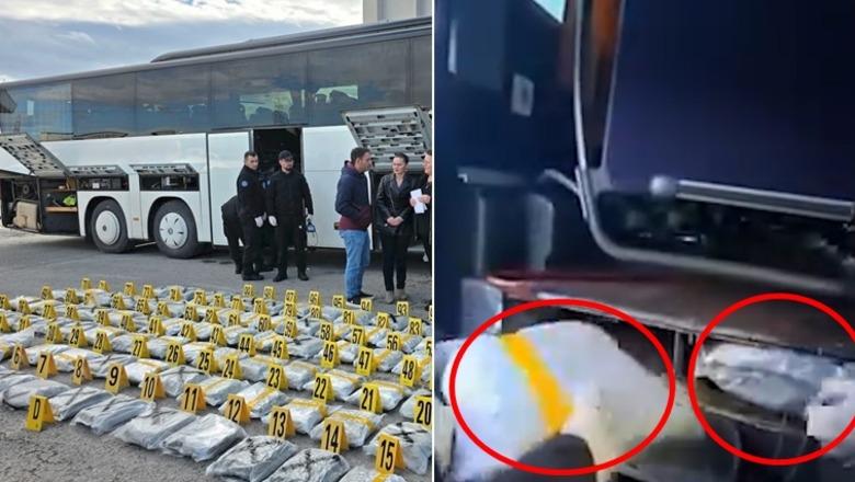 Ishte nisur nga Shqipëria, kapet autobusi me 120 kg kanabis në Prizren