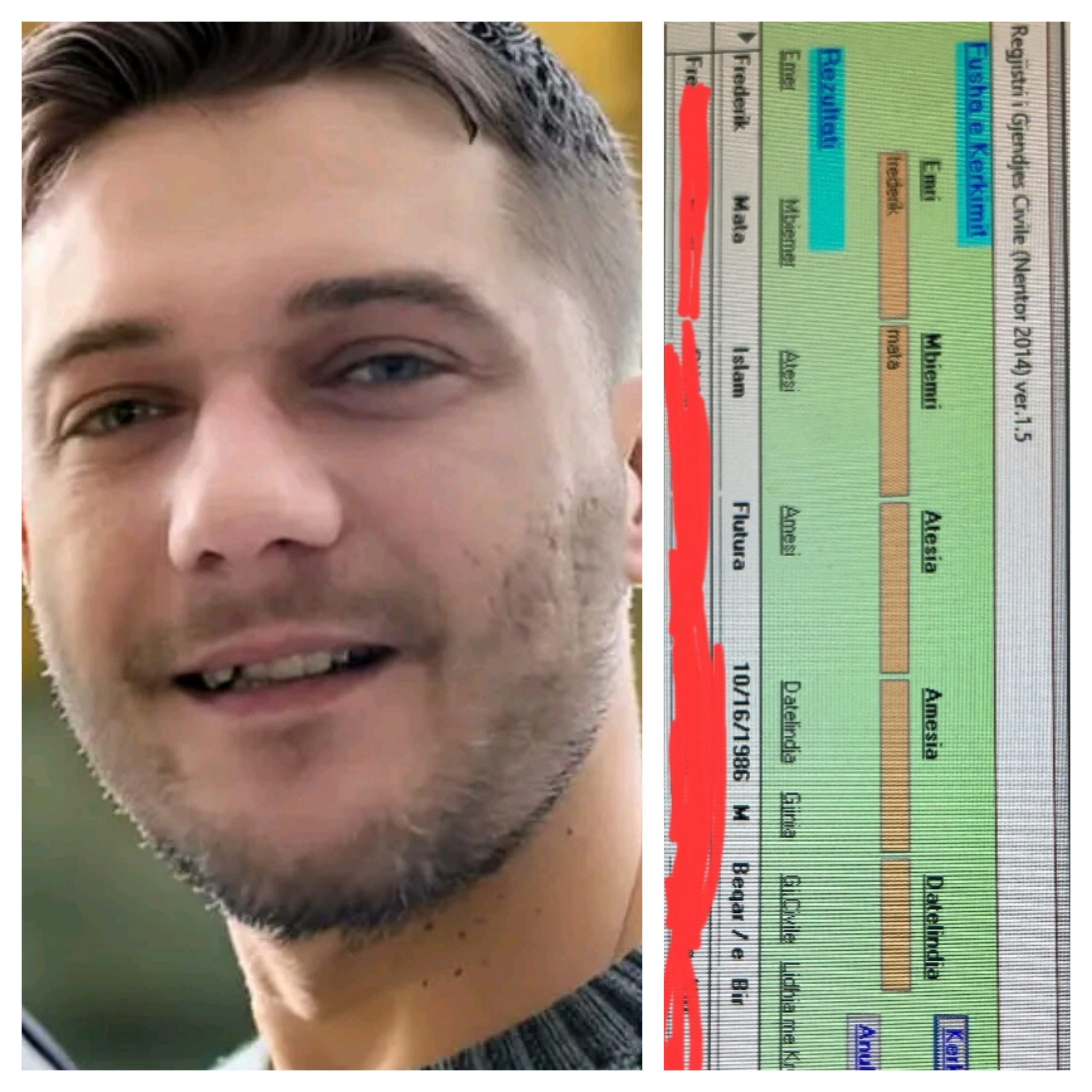 Ky është Frederik Mata që fshihet pas Shoqe Mozës me tutorë çunat e Kompetentit të Piramidave, gjobëvënie, grup kriminal dhe një dosje penale