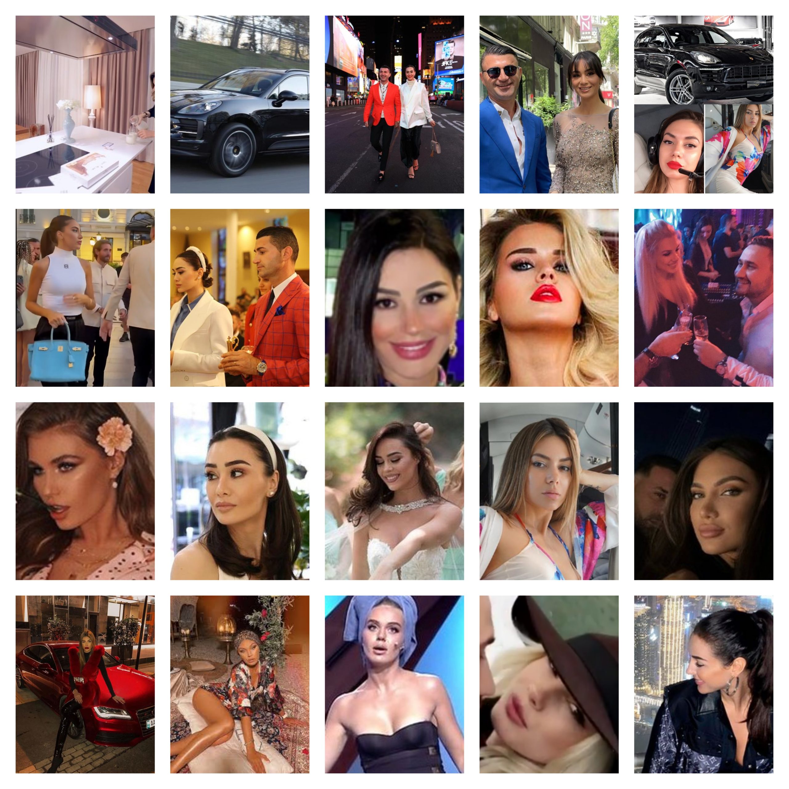 Vajzat e showbizit të lidhura me bosët e kokainës, si e ekspozuan luksin duke zbuluar të dashurit trafikantë