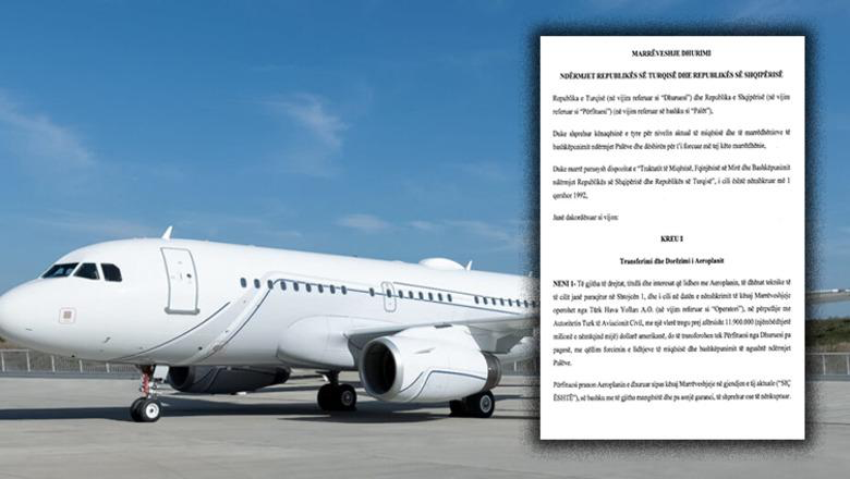 Turqia i dhuroi Shqipërisë avion qeveritar, zbardhet marrëveshja mes dy vendeve!