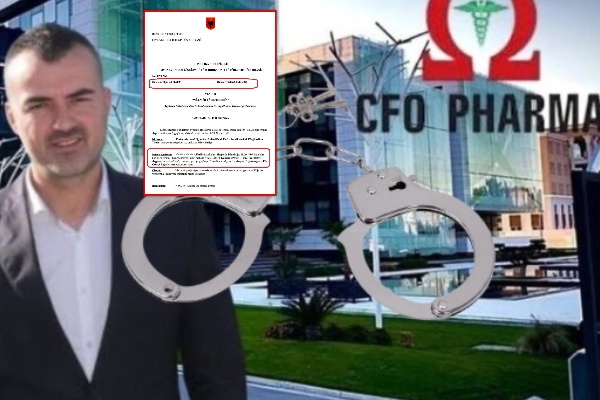 Mashtrimi 700 mijë euro/ Nadir Çausholli i lirë, vetëdorëzohet administratori i “CFO Pharma”, Frigul Milla