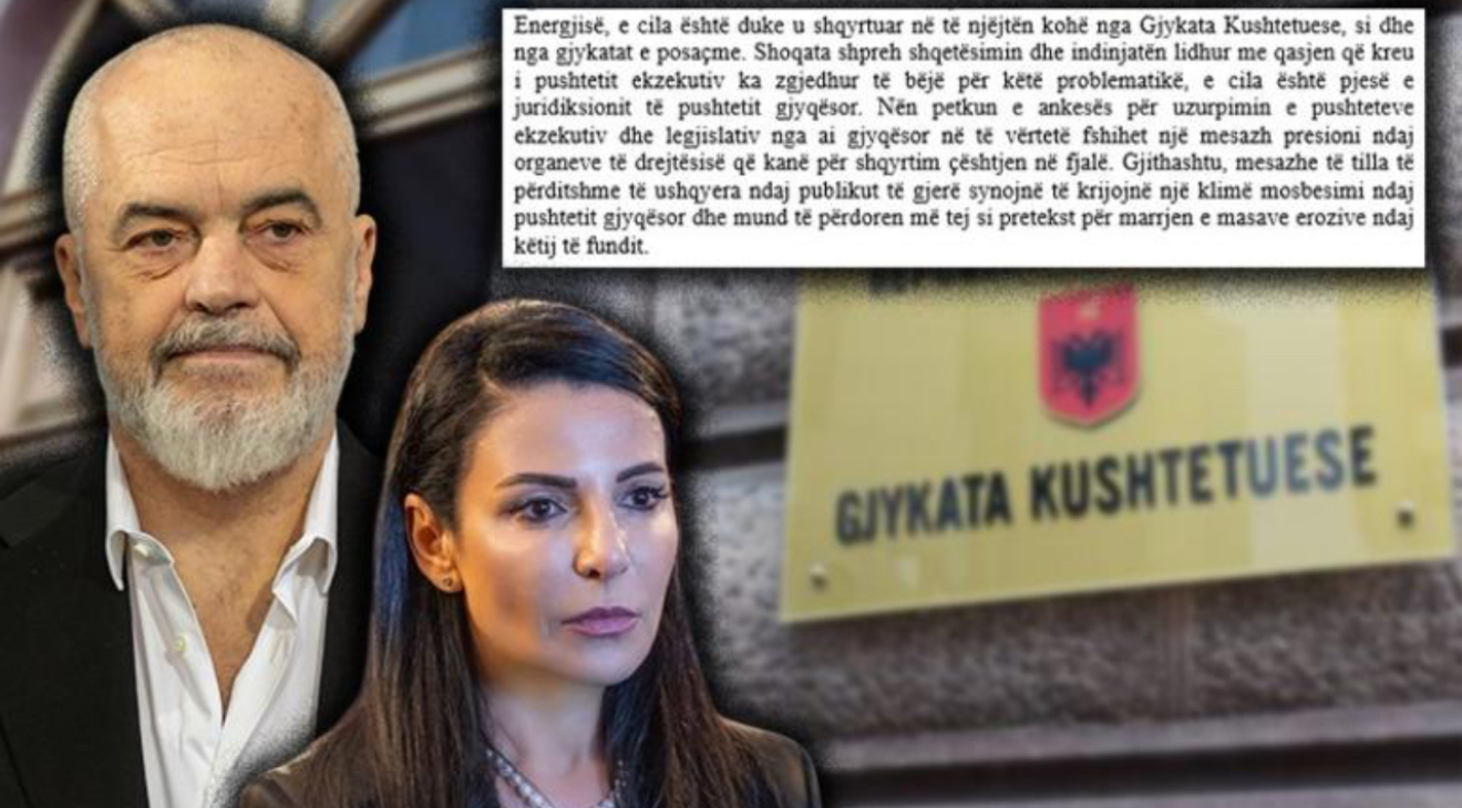 Shoqata e Gjyqtarëve tha se po ushtron presion për ‘Ballukun’, Rama: Jam palë, gaboni nëse prisni të hesht! S’jeni ankuar për ca të tjerë që u këndojnë librin e shtëpisë 