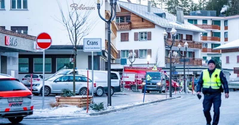 Zjarr në resortin zviceran gjatë festës së Vitit të Ri, disa të vdekur