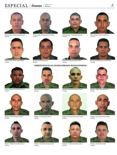 FOTOT/ Kuba nderon 32 rojet e Maduros të vrarë nga amerikanët: Nder e Lavdi!