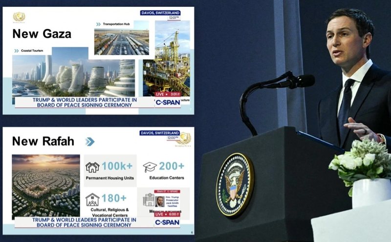 FOTOT: Jared Kushner prezanton planin ambicioz për rindërtimin e Gazës, kostoja mbi 25 miliardë dollarë
