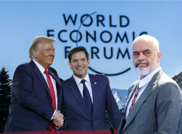 Rama po lobon për një takim me Trump ose Rubio, në Samitin e Davosit pas 2 javësh