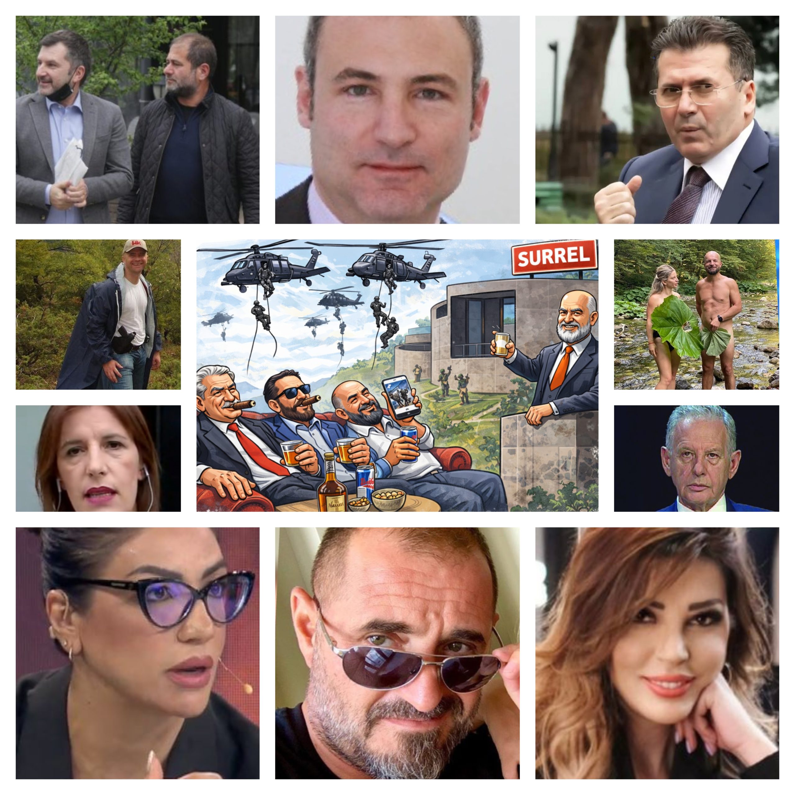 Shpëtoi nga Delta Force, Rama rrethohet nga Llaban Baba Vanga, Çim Peka, Pretenca, Gimi i Puros, Sonila Meço, Strazo Koburja dhe Fate Mediu