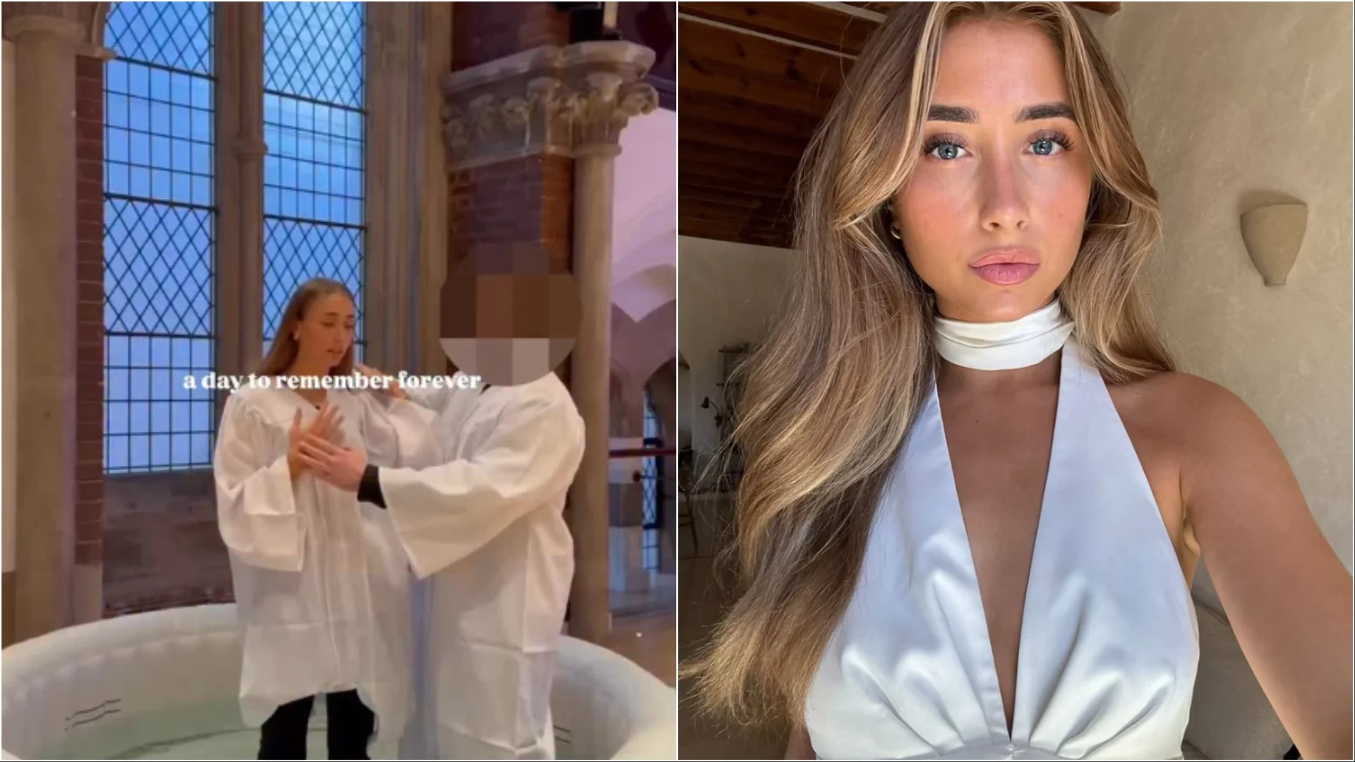 Seks me mbi 1000 burra brenda 12 orëve, ylli i OnlyFans pagëzohet për herë të dytë: Dua të forcoj lidhjen me fenë