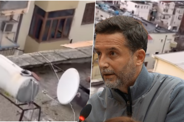 “Turp të abuzosh…”/ Braçe nxjerr videon nga depozitat me ujë mbi pallate: Rrjedhin ditë e natë, UKT të ndërhyjë!
