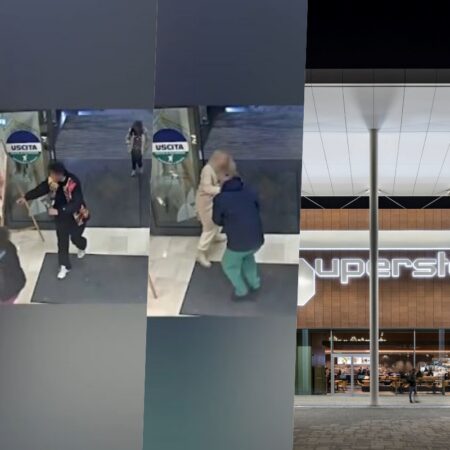 Panik në Itali/ Foshnja tentohet të grabitet në supermarket, autori e tërheq dhe i thyen këmbën