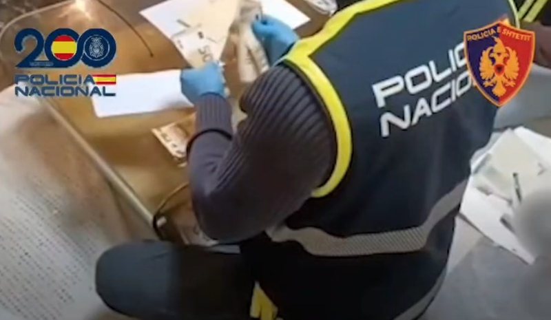 Goditet grupi kriminal në Spanjë, mes te arrestuarve edhe 4 shqiptarë