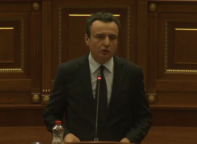 Albin Kurti zgjidhet kryeministër i Kosovës për herë të tretë