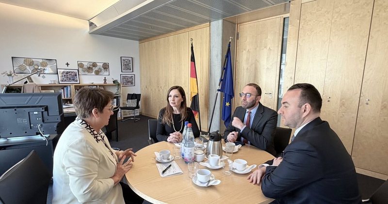 Gaz Bardhi, Jorida Tabaku dhe Balliu Junior takohen për kafe me zv.kryetaren e grupit të CDU-së