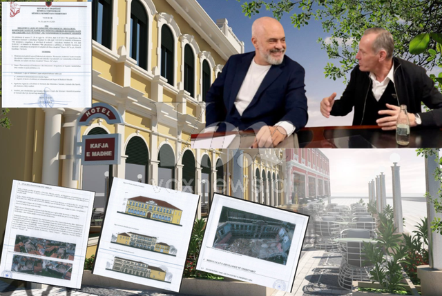 Rama i jep “Kafen e Madhe” në Shkodër gruas së Agron Çelës, do ta bëjë hotel! (Dokumente dhe fotot e projektit)