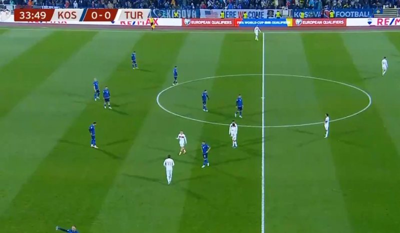 45- minuta emocionuese në “Fadil Vokrri”, Kosova dominon Turqinë, shtylla i mohon golin