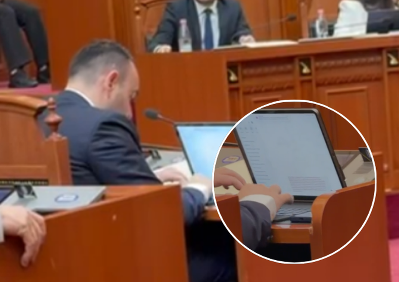 Balliu junior kapet mat duke i kërkuar Chat GPT-së t’i shkruajë fjalimin në parlament