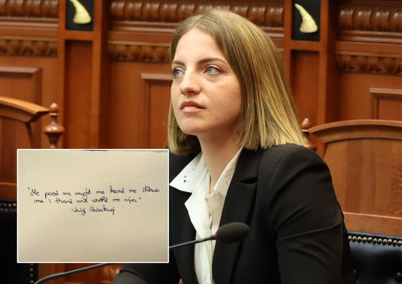 Marjana Koçeku: Gegnishja jeme asht ma politike dhe refuzoj me e fol gjuhën standarde