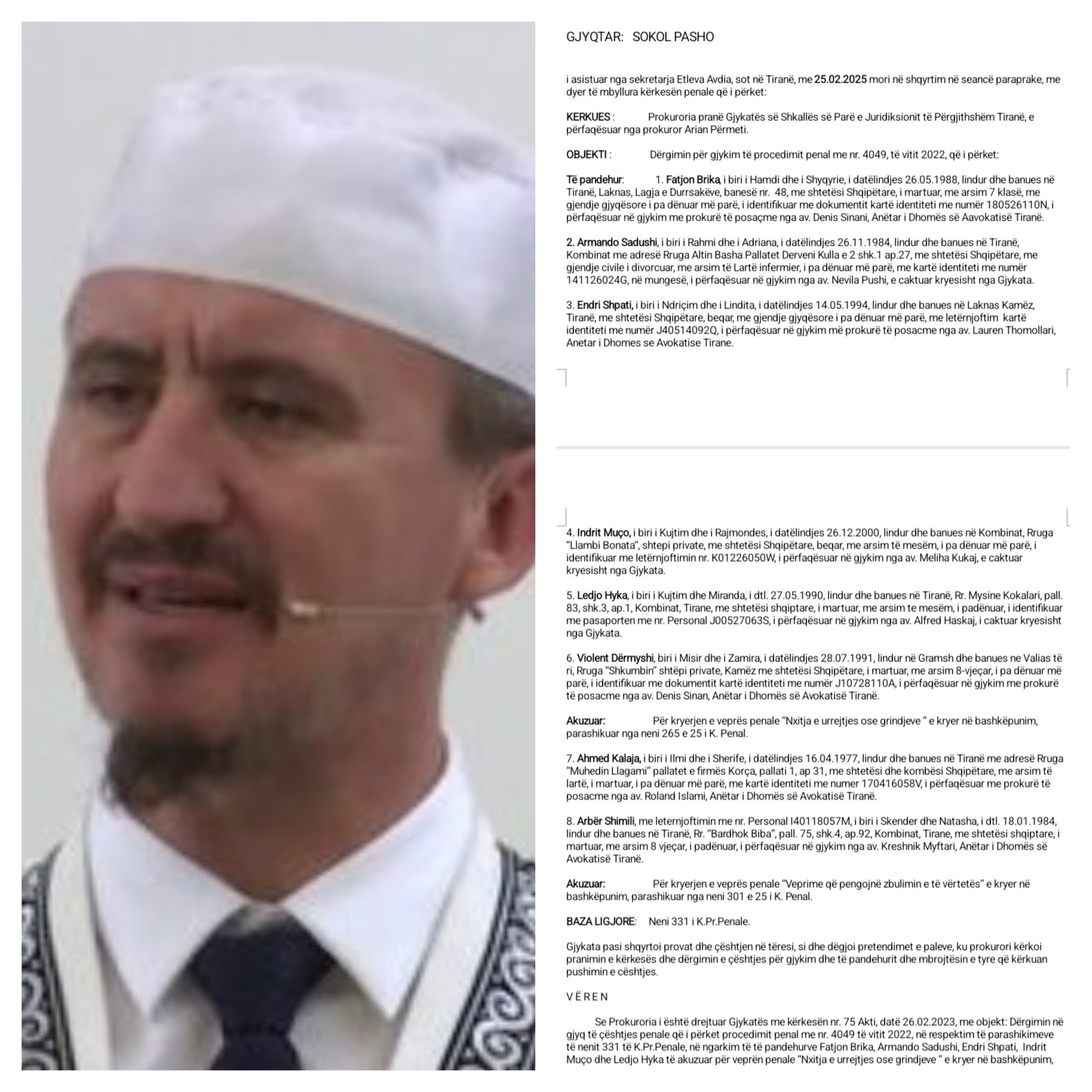 Aktiviteti kriminal i hoxhës Ahmed Kalaja nga nxitja e urrejtjes tek sulmet ndaj faqeve onlinë përmes Arbër Shimilit i dënuar për plagosje të rëndë me dashje