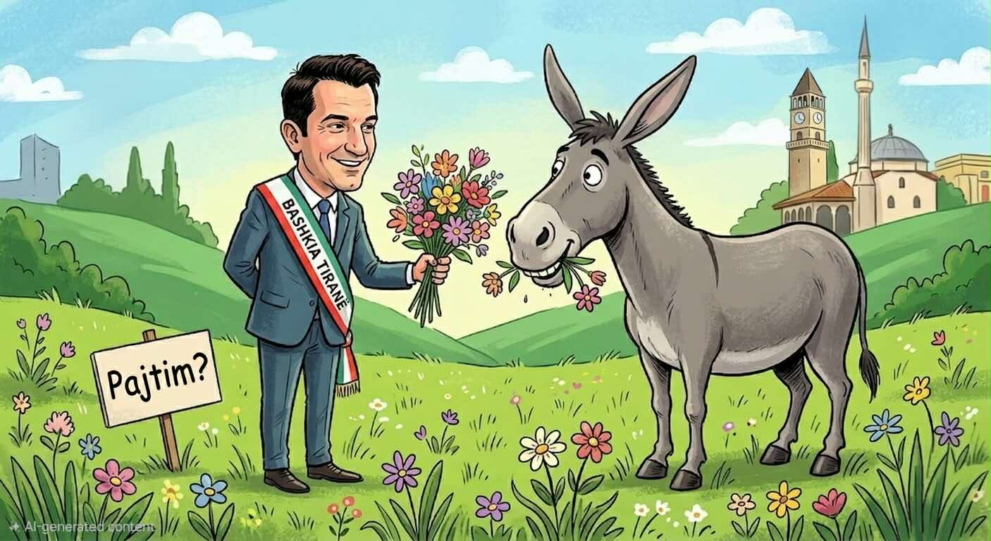 Zëdhënësi i Ols Dados (Elvi Fundo) kërkon pajtim me Veliajn duke pranuar shpifjet ndaj tij, kryebashkiaku refuzon, akuzat e pabaza pas refuzimit të lejes për pallat te Kopshti Zoologjik dhe ndërprerjes së pagesës 700 euro në muaj