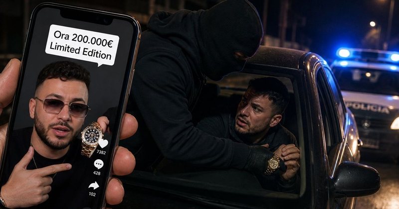Reklamoi “200 mijë euro” orën në TikTok, përfundoi i grabitur në Paskuqan