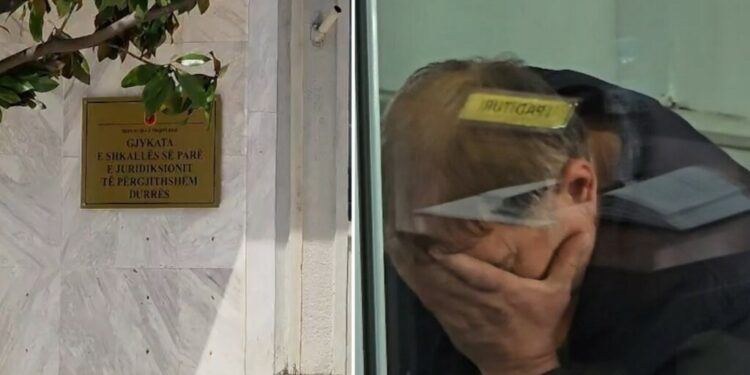 Shkaktoi aksidentin në Durrës, 57-vjeçari me kokën ulur para gjykatës. Lihet në burg