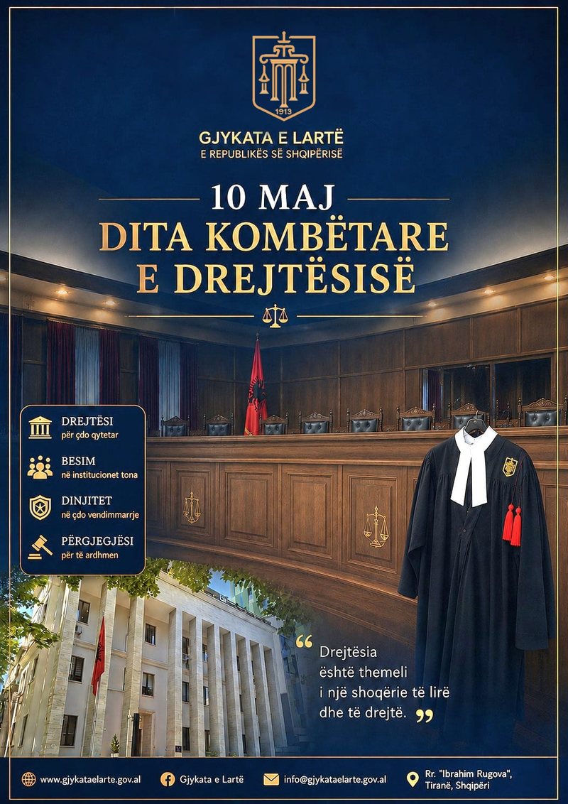 Dita Kombëtare e Drejtësisë, Sokol Sadushi: Drejtësia fiton autoritet kur gjyqtari reflekton mbi përgjegjësinë e vet