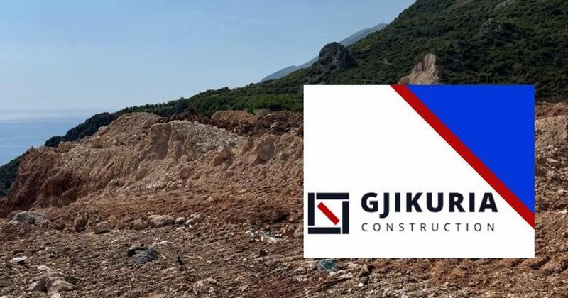 Hodhi dhera dhe inerte në Dhërmi, gjobitet dhe pezullohet aktiviteti i kompanisë “Gjikuria”