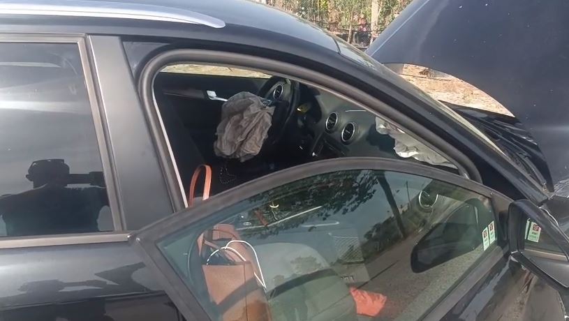 Aksident në aksin Lushnje-Fier, “Audi” del nga rruga, një e plagosur