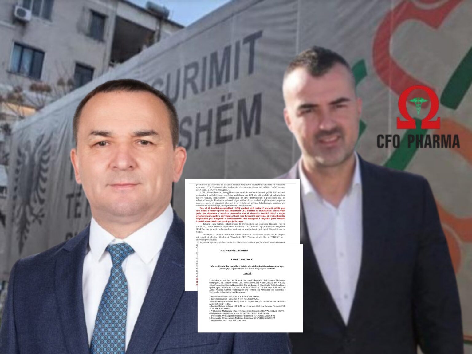 Mashtrimi me ilaçet/ Drejtori i Fondit, Ilir Topi, injoron skandalin e CFO, rikthen kontratën me Nadir Çaushollin (dokumentet)